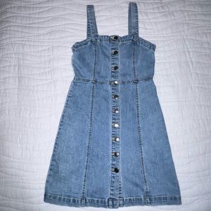 Denim buttoned Dress